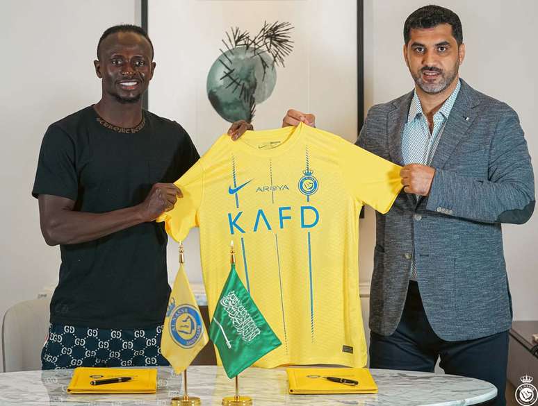 Sadio Mané vai vestir a camisa 10 do Al-Nassr –