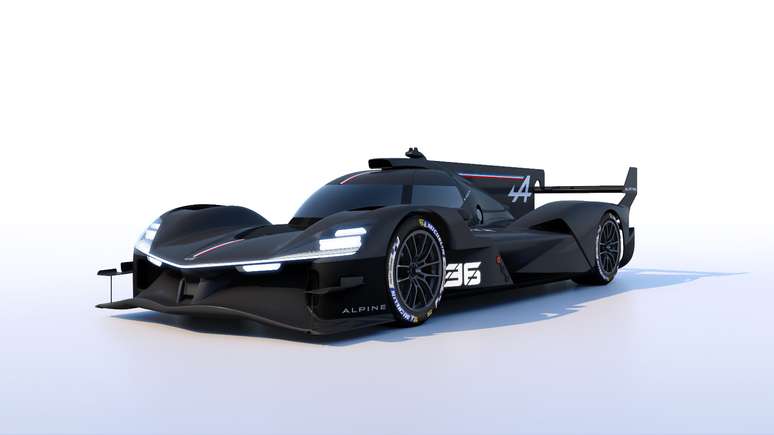 Um render do Alpine A424, que competirá na categoria Hypercar do WEC