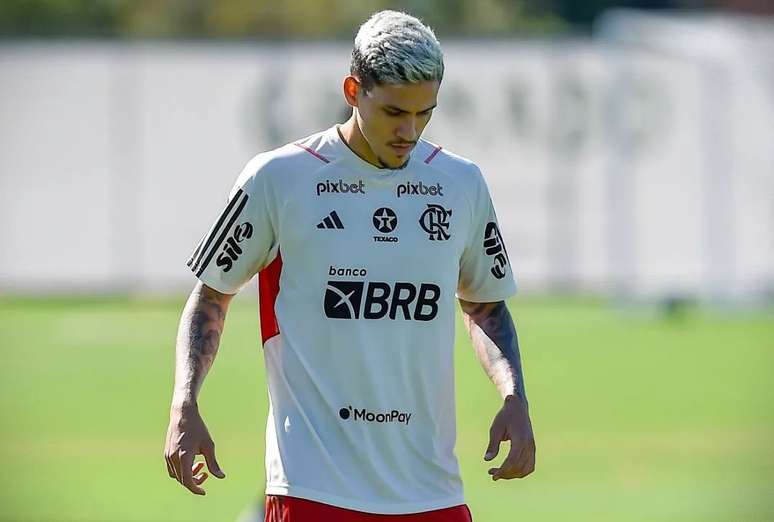 Pedro se reapresentou ao Flamengo na última terça-feira