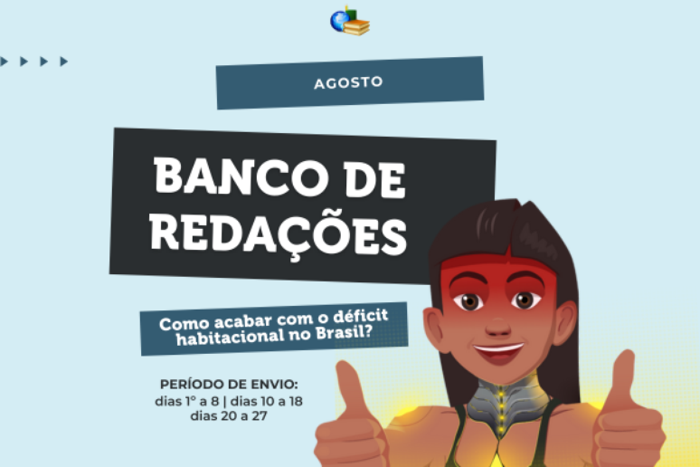 Banco de reda&ccedil;&otilde;es de agosto do Brasil Escola