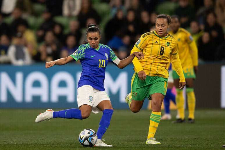 Brasil fica no empate com a Jamaica e está eliminado da Copa do Mundo Feminina