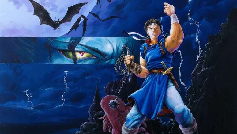 Richter Belmont faz sua estreia no jogo Castlevania: Rondo of Blood de 1993.