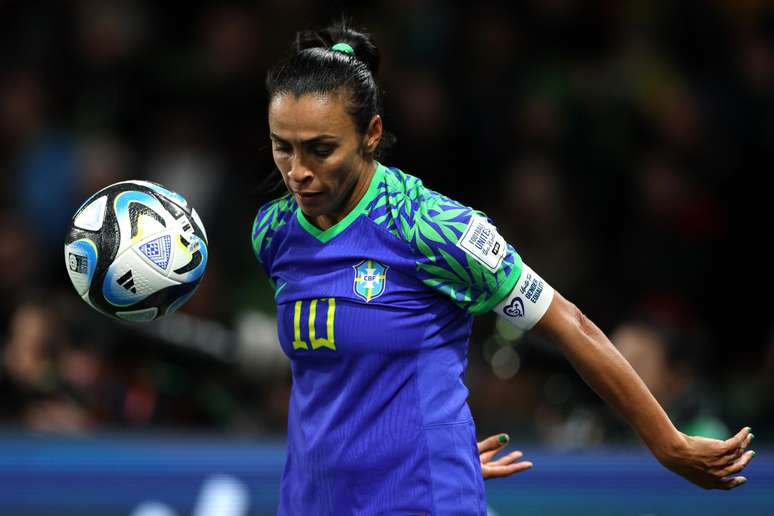 Marta, aos 37 anos, disputou sua última Copa do Mundo 