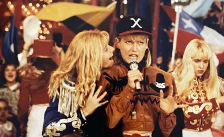 Xuxa Meneghel e Bianca Rinaldi