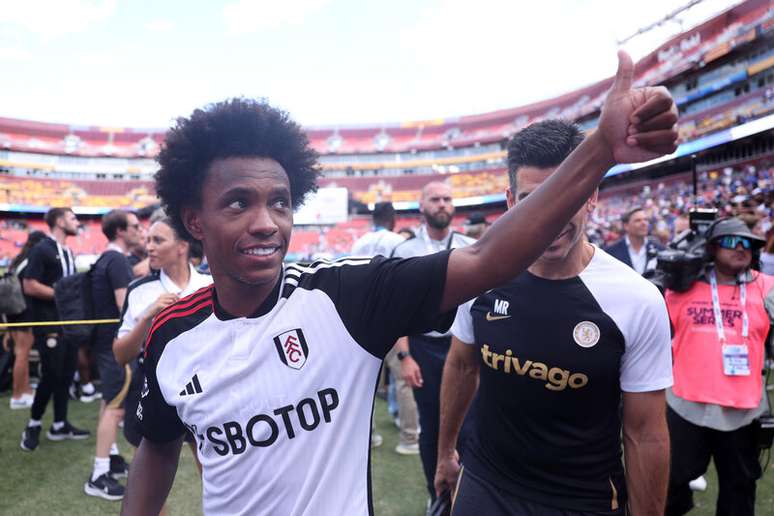 Willian renovou com o Fulham, mas está próximo de saída – Tim Nwachukwu/Getty Images