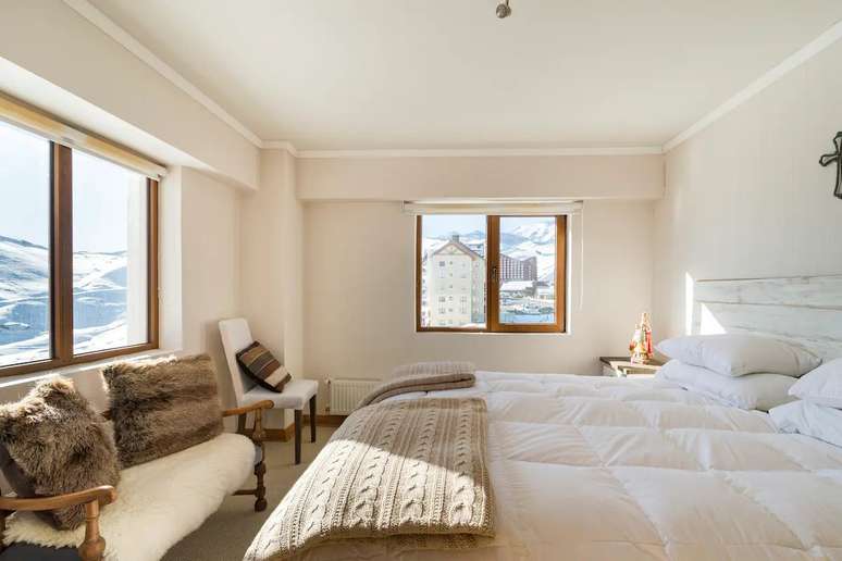 Apartamento no Valle Blanco &eacute; ideal para grupos grandes: possui quatro quartos