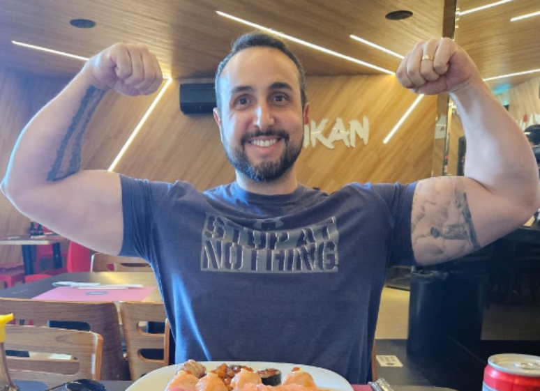 Rodrigo G&oacute;es, nutricionista e atleta