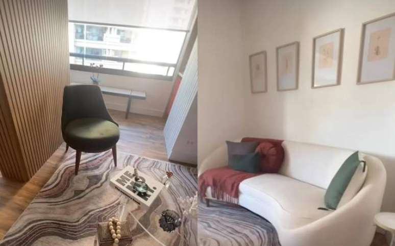 Apartamento luxuoso de Fe Paes Leme