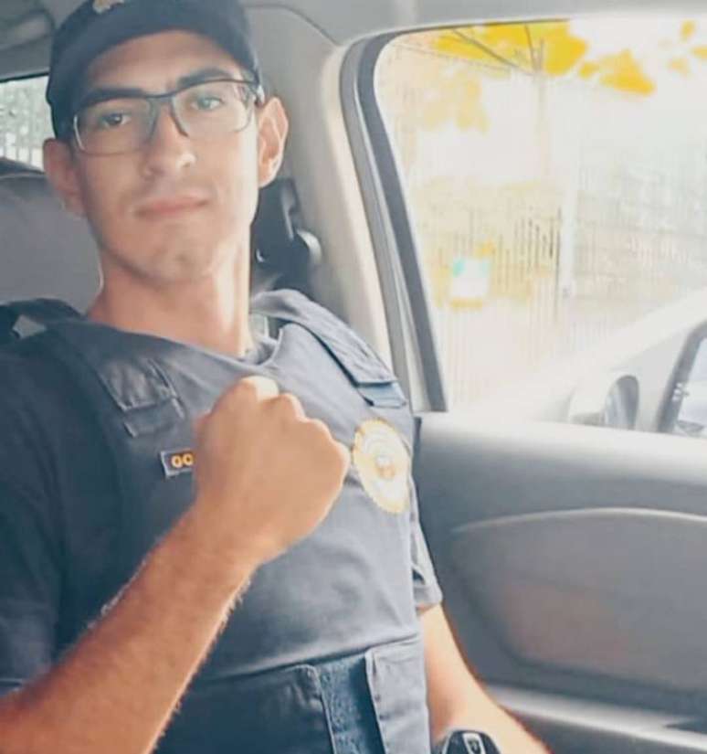 O guarda civil Pedro Luiz Rocha Saes, de 23 anos, foi morto após reagir a um assalto em São Vicente