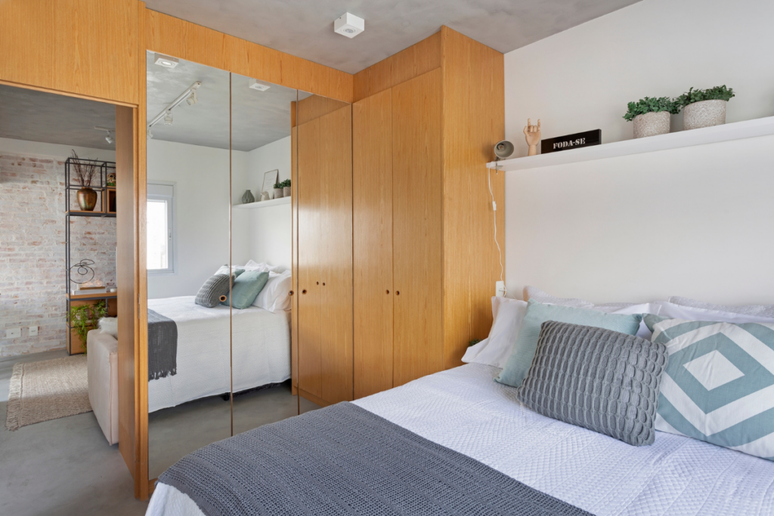 Quanto menos objetos no ch&atilde;o, maior a sensa&ccedil;&atilde;o de amplitude do ambiente 