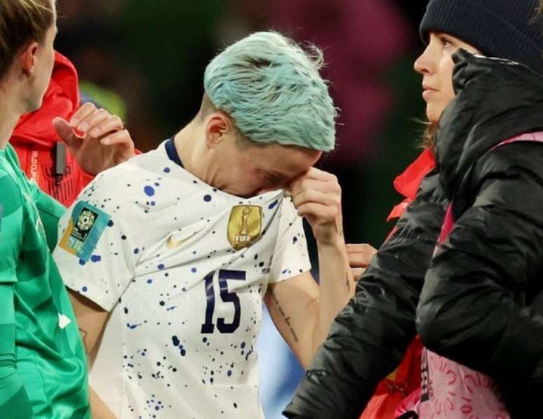 Megan Rapinoe não evita a eliminação precoce dos Estados Unidos na Copa Feminina