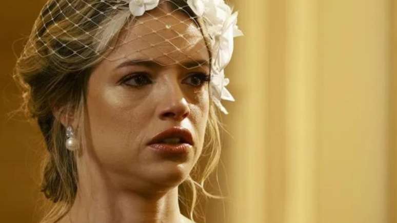 Gra&ccedil;a (Agatha Moreira) em 'Terra e Paix&atilde;o'. Reprodu&ccedil;&atilde;o/ Globo