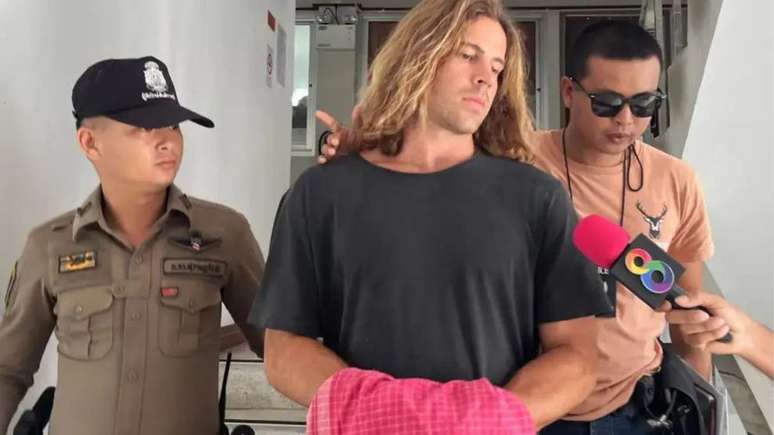 O espanhol Daniel Sancho confessou o crime, nesse domingo (6), &agrave;s autoridades policiais da Tail&acirc;ndia (Cr&eacute;dito