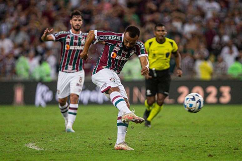 Samuel Xavier fez dois golaços nos jogos de ida e volta das oitavas da Libertadores
