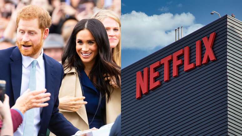 Meghan Markle e príncipe Harry produzirão filme com a Netflix - Fotos: Shutterstock