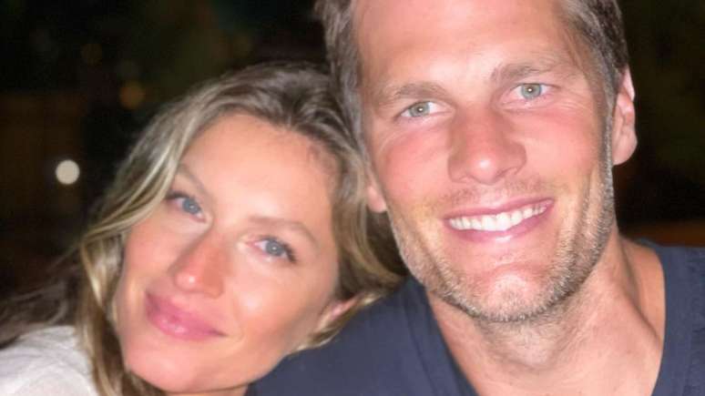 Gisele B&uuml;ndchen e Tom Brady (Reprodu&ccedil;&atilde;o/Instagram)