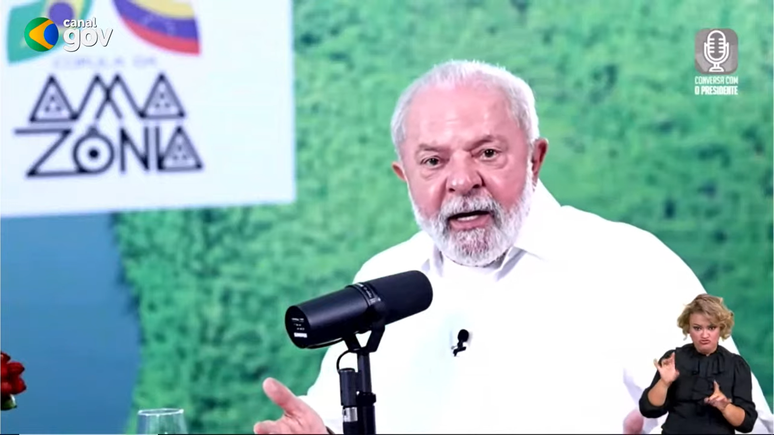 Lula em discurso na Cúpula da Amazônia, no Pará, nesta quarta, 9. Novo PAC será lançado na sexta, 11, no Rio de Janeiro