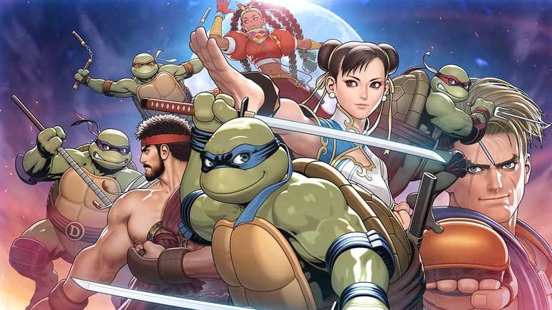 Skins de As Tartarugas Ninja estão com valor muito elevado em Street Fighter 6.