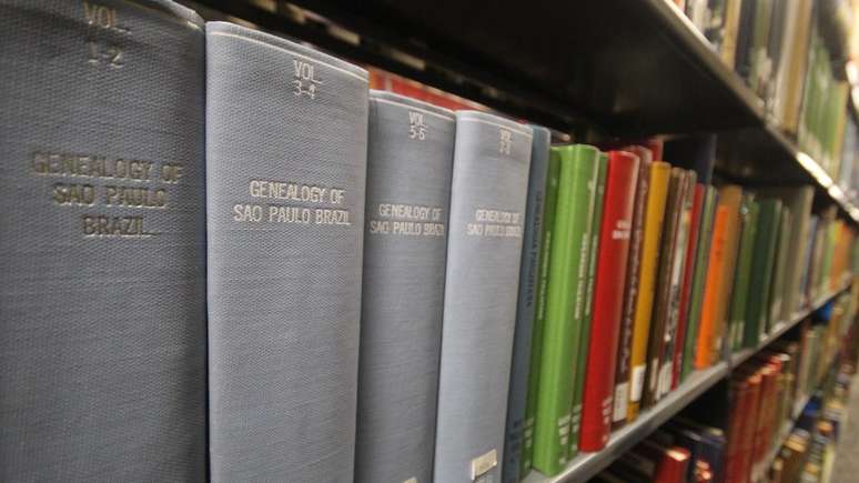 Se&ccedil;&atilde;o dedicada ao Brasil na Biblioteca