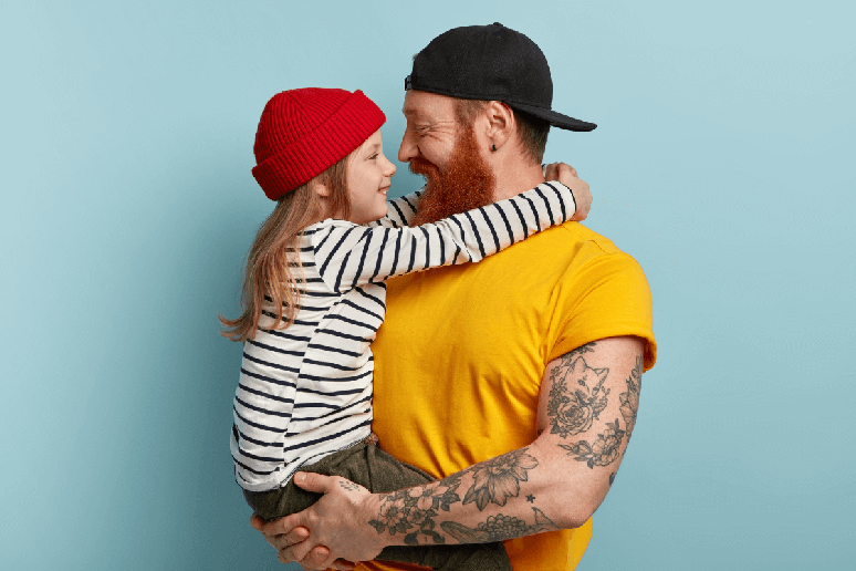 The division of tasks is essential for the well-being of the couple during the education of the children. 