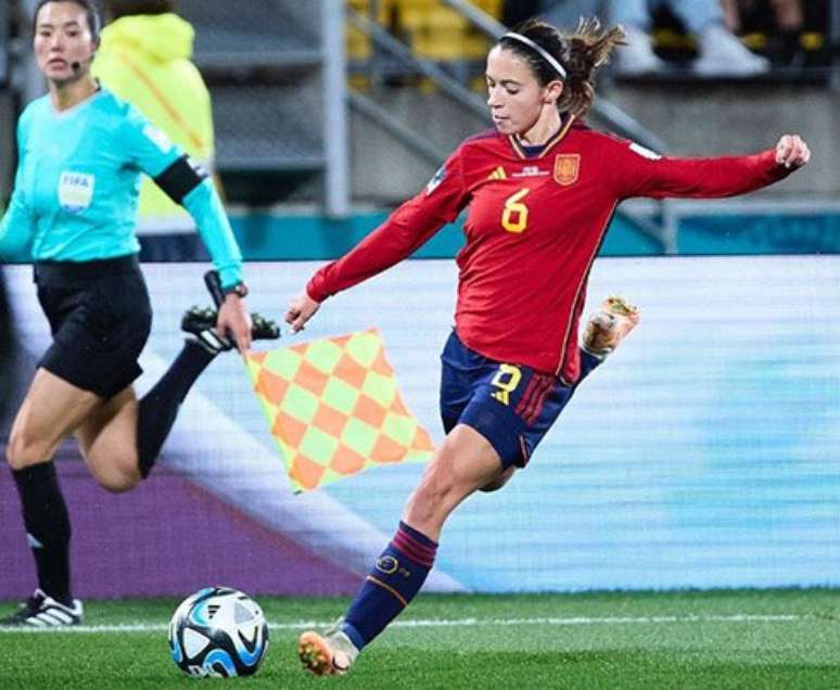 Aitana Bonmati comanda o meio de campo da Espanha. Ela é uma das melhres jogadores da Copa Feminina 2023 –