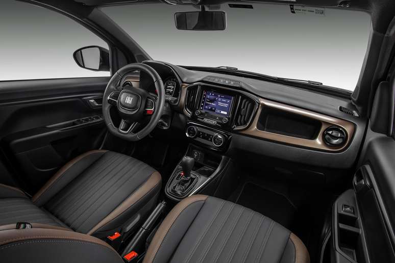 The interior of Fiat Strada will be new to Mobi 2026 