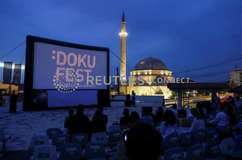 Festival de cinema e documentário Dokufest, em Prizren, Kosovo
09/08/2023
REUTERS/Fatos Bytyci