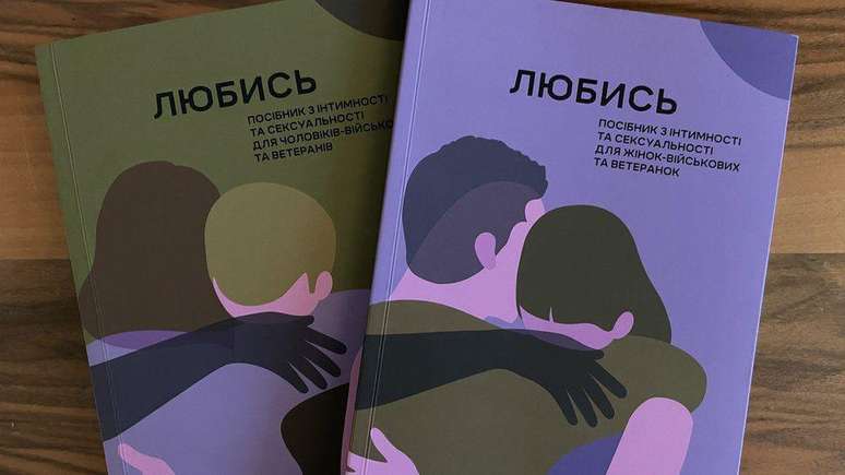 A ReSex tem cartilhas impressas - intituladas "Fa&ccedil;a Amor" - para mulheres e para homens