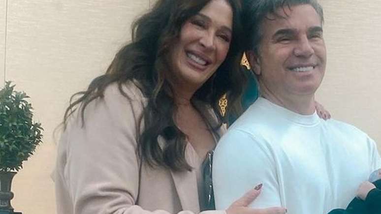 Claudia Raia enchants the web by showing a cute moment with her youngest son