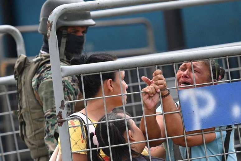 As prisões se tornaram o epicentro da onda de violência que abala o Equador