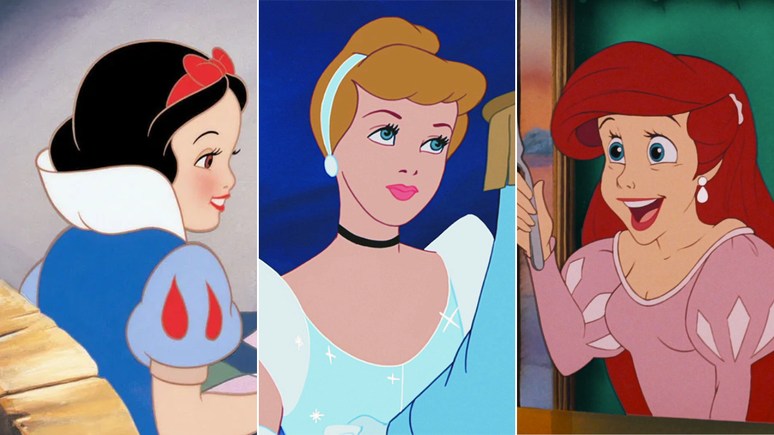 De quais eras são as princesas da Disney?