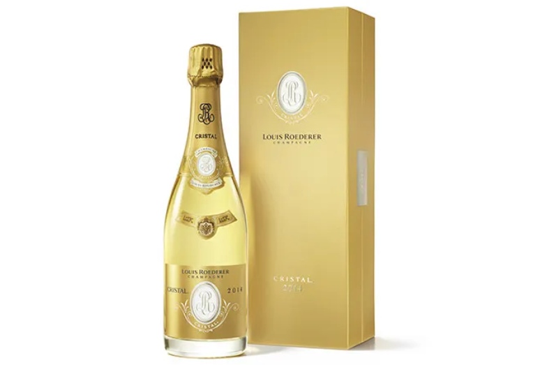 Este é um Champagne Louis Roederer Cristal Brut 2014 que custa R$3.988,00