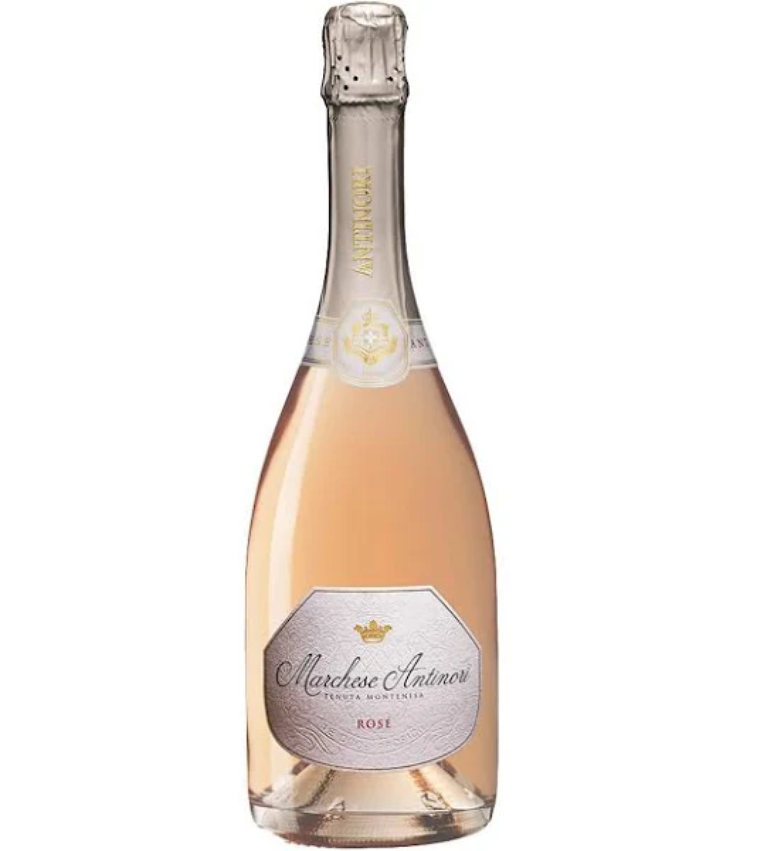 Este é um espumante Marchese Antinori Tenuta Montenisa Rosé Brut que custa R$ 469 ,90