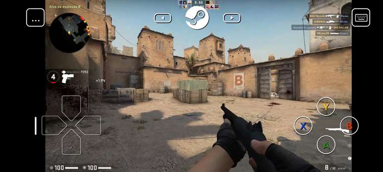 Como jogar CS:GO mobile no celular usando o app Steam Link