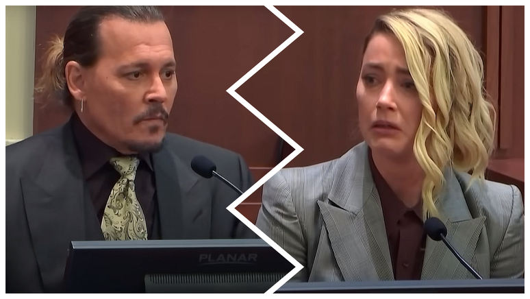 Netflix divulga trailer do DOCUMENTÁRIO sobre julgamento de Johnny Depp e  Amber Heard - CinePOP
