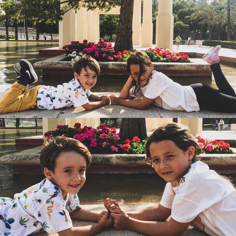 Pawel and Giovanna, children of Simaria and Vicente Pawel and Giovanna, children of Simaria and Vicente