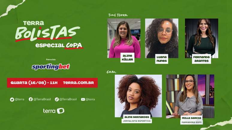 Terrabolistas Especial recebe Aline Bernardes e Milla Garcia