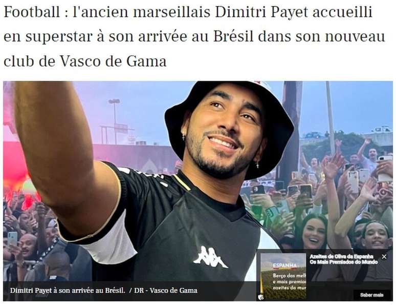 Chegada Com Festa De Payet Ao Vasco Gera Repercuss O Internacional