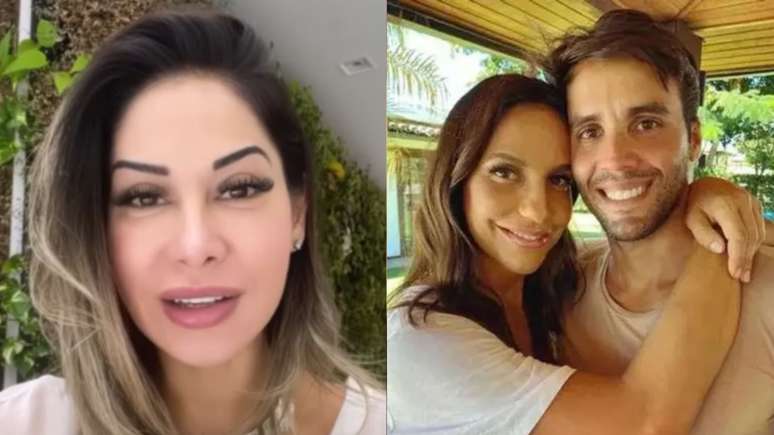 Maíra Cardi, Ivete Sangalo e Daniel Cady. Reprodução/Instagram