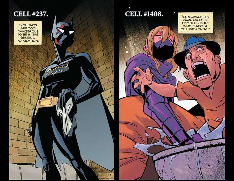Cassandra Cain e Stephanie Brown são eleitas pelo Asa Noturna como as duas mais mortíferas combatentes da Bat-Família (Imagem: Reprodução/DC Comics)