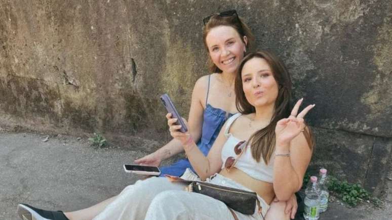 Larissa Manoela e sua mãe, Silvana Taques.