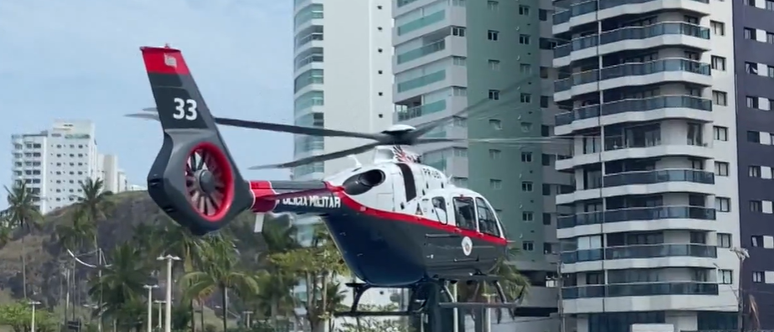 Delegado foi transferido de helic&oacute;ptero para hospital particular em S&atilde;o Paulo