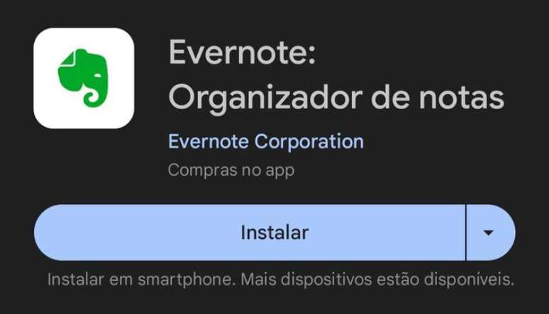 Evernote tem um painel customizavel para colocar as notas