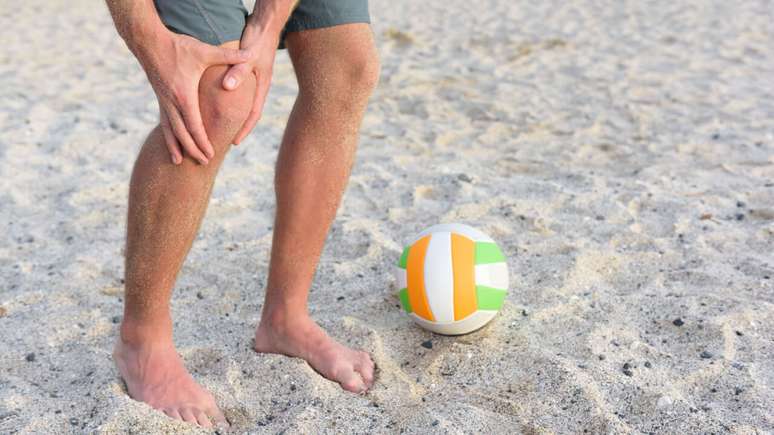 Lesões em esportes de praia - Shutterstock