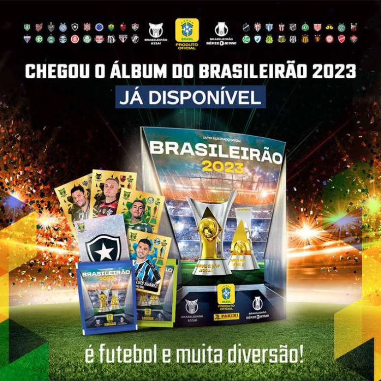 &Aacute;lbum de figurinhas do Brasileir&atilde;o ser&aacute; encartado junto &agrave; edi&ccedil;&atilde;o de domingo do Estad&atilde;o.