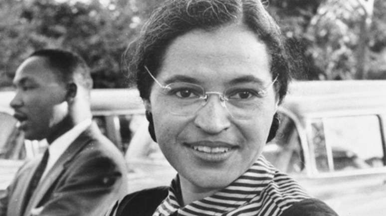 Rosa Parks tornou-se um símbolo da luta antissegregação nos EUA