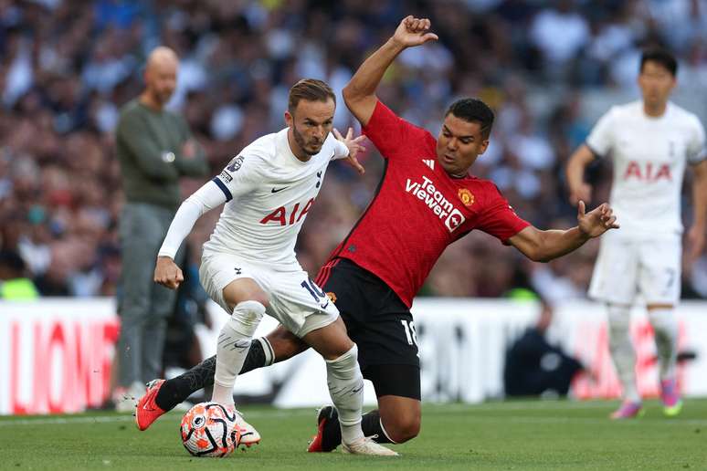 Premier League: Tottenham vence Manchester United no primeiro jogo em casa  sem Harry Kane e com Richarlison 'enfurecido