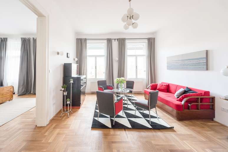 Modern Bauhaus in Budapest.