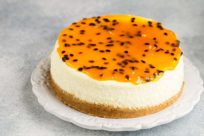 Torta de maracuj&aacute; 