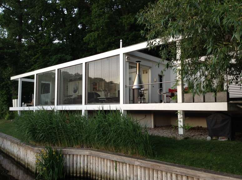 Seelodge on the River Havel in Germany.